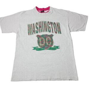 VTG Washington DC Capitol USA 90's Graphic Shirt Men's Large Signal Sports